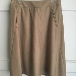 Banana Republic, a-line, stretch skirt